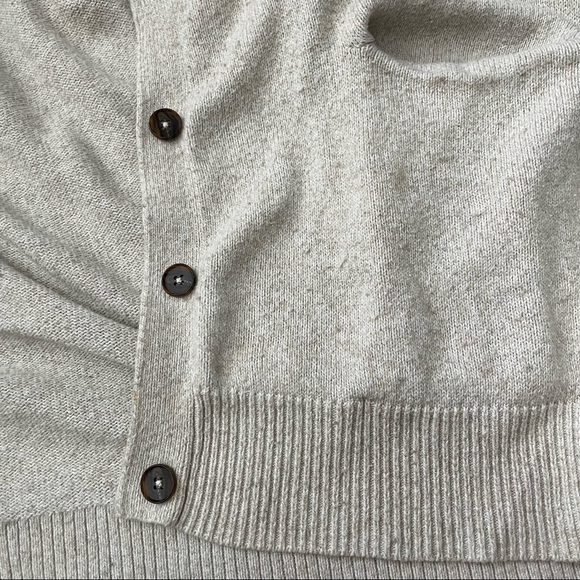 Madewell Open Button Front Cream Cardigan Size XS - Picture 5 of 5